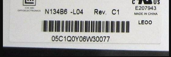 N134B6-L04 CMO 13,4» 1366 (RGB) ×768 220 ΒΙΟΜΗΧΑΝΙΚΉ LCD ΕΠΊΔΕΙΞΗ CD/M ²