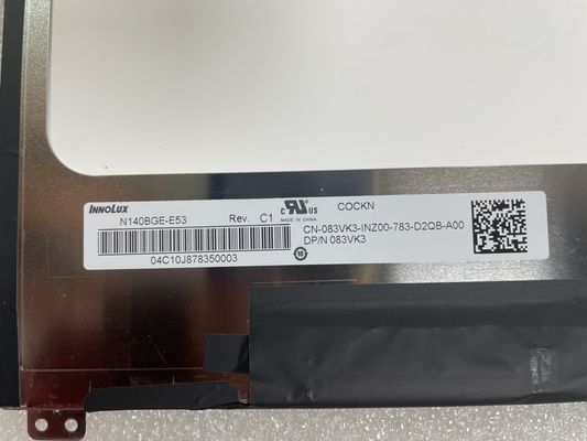 N140BGE-E53 INNOLUX 14,0» 1366 (RGB) ×768 200 ΒΙΟΜΗΧΑΝΙΚΉ LCD ΕΠΊΔΕΙΞΗ CD/M ²