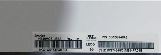 N140HCE-EBA INNOLUX 14,0» 1920 (RGB) ×1080 220 ΒΙΟΜΗΧΑΝΙΚΉ LCD ΕΠΊΔΕΙΞΗ CD/M ²