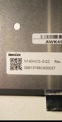 N140HCG-GQ2 INNOLUX 14,0» 1920 (RGB) ×1080 400 ΒΙΟΜΗΧΑΝΙΚΉ LCD ΕΠΊΔΕΙΞΗ CD/M ²