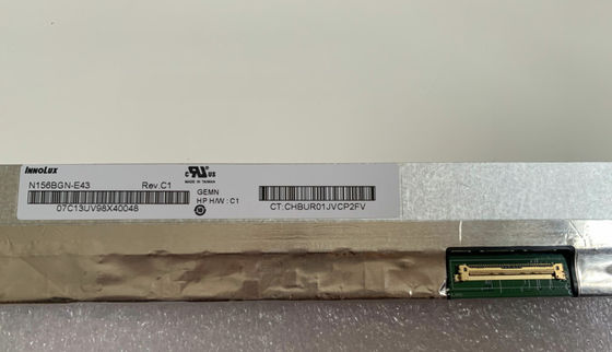 N156BGN-E43 INNOLUX 15,6» 1366 (RGB) ×768 220 ΒΙΟΜΗΧΑΝΙΚΉ LCD ΕΠΊΔΕΙΞΗ CD/M ²
