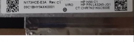 N173HCE-E3A INNOLUX 17,3» 1920 (RGB) ×1080 300 ΒΙΟΜΗΧΑΝΙΚΉ LCD ΕΠΊΔΕΙΞΗ CD/M ²