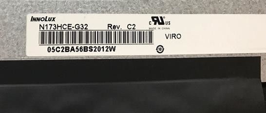 N173HCE-G32 INNOLUX 17,3» 1920 (RGB) ×1080 300 ΒΙΟΜΗΧΑΝΙΚΉ LCD ΕΠΊΔΕΙΞΗ CD/M ²