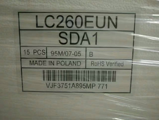 LC260EXN-SCB1 ΕΠΊΔΕΙΞΗ 26,0» 1366 (RGB) ×768 400 LG ΒΙΟΜΗΧΑΝΙΚΉ LCD ΕΠΊΔΕΙΞΗ CD/M ²