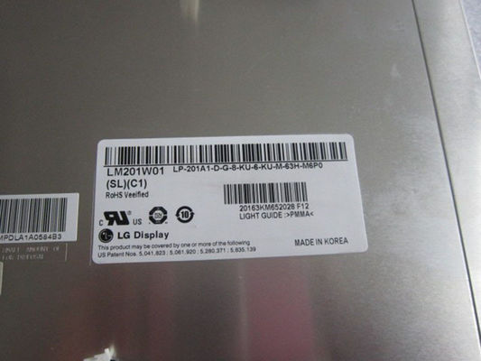 LM201W01-SLC1 LG. LCD 20,1&quot; 1680 ((RGB) × 1050 300 cd/m2 Βιομηχανική οθόνη LCD