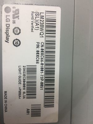 23.8&quot; 2560×1440 Βιομηχανική οθόνη TFT 300cd/m2 LM238WQ1-SLA1 89/89/89/89 (τύπος.)