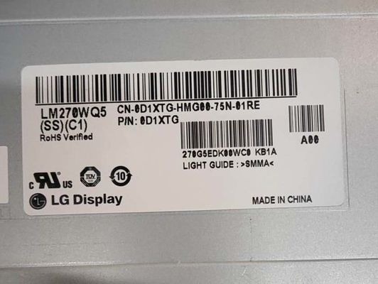 2560x1440 300cd/m2 Lcd Video Module 27.0&quot; LM270WQ5-SSC1 89/89/89/89 (τύπος.)