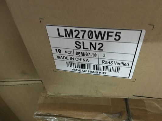 81PPI 27.0&quot; 1920x1080 300cd/m2 Τετραγωνικό LCD Πίνακα LM270WF5-SLB1 89/89/89/89 (Τύπος.)