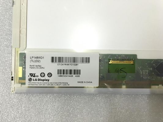LP140WD1-TLD2 14.0&quot; 1600x900 Industrial Lcd Panel 200cd/m2 89/89/89/89 (τύπος)