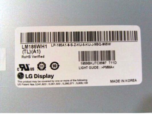LM185WH1-TLA1 ΕΠΊΔΕΙΞΗ 18,5 LG» ΒΙΟΜΗΧΑΝΙΚΉ LCD ΕΠΊΔΕΙΞΗ 1366×768 300CD/M2