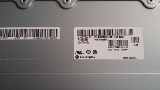 LM270WF7-SSB1 ΕΠΊΔΕΙΞΗ 27,0 LG» ΒΙΟΜΗΧΑΝΙΚΉ LCD ΕΠΊΔΕΙΞΗ 1920×1080 250CD/M2