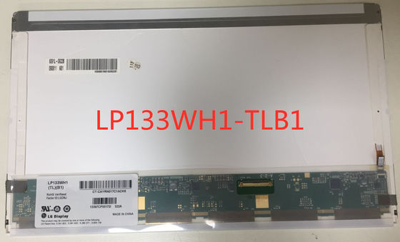 LP133WH1-TLB1 LG DISPLAYL 13,3» 1366 (RGB) ×768 300 ΒΙΟΜΗΧΑΝΙΚΉ LCD ΕΠΊΔΕΙΞΗ 118PPI CD/M ²