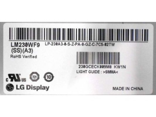 23.0» επίδειξη 95PPI LM230WF9-SSA3 αφής LCD 1920×1080 250cd/m2