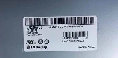 LM240WU8-SLE4 ΕΠΊΔΕΙΞΗ 24,0» 1920 (RGB) ×1200 300 LG ΒΙΟΜΗΧΑΝΙΚΉ LCD ΕΠΊΔΕΙΞΗ CD/M ²