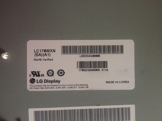 1366x768 350cd/M2 RGB Tft Display 17,0&quot; LC170WXN-SAA1 89/89/89/89 (Min.)