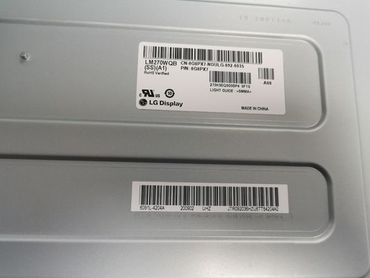 LM270WQB-SSA1 27.0&quot; 2560x1440 450cd/m2 89/89/89/89 Βιομηχανική οθόνη LCD