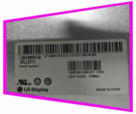 LM240WU8-SLD1 ΕΠΊΔΕΙΞΗ 24,0» 1920 (RGB) ×1200 300 LG ΒΙΟΜΗΧΑΝΙΚΉ LCD ΕΠΊΔΕΙΞΗ CD/M ²