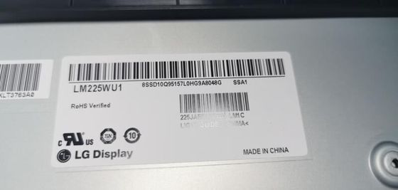 22.5in 250cd/m2 100PPI WLED TFT Panel LM225WU1-SSA1 89/89/89/89 (τύπος.)