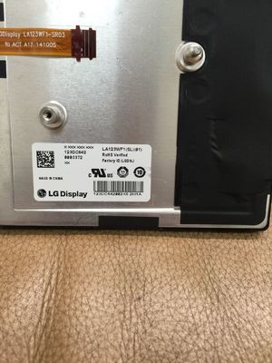 12.3&quot; 1920×720 167PPI 720cd/m2 TFT LCD Panel LA123WF1-SL01 89/89/89/89 (τύπος)