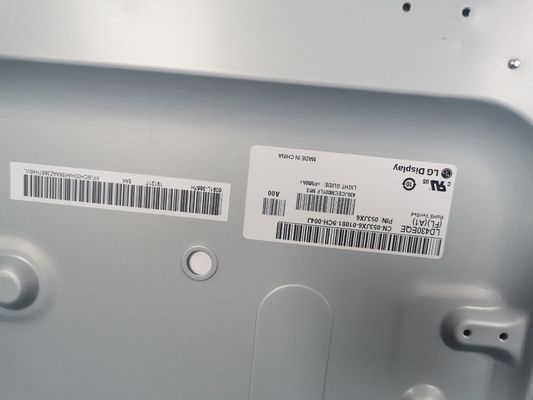 103PPI 43&quot; 3840×2160 Square LCD Panel 400cd/m2 LD430EQE-FLA1 89/89/89/89 (τύπος.)