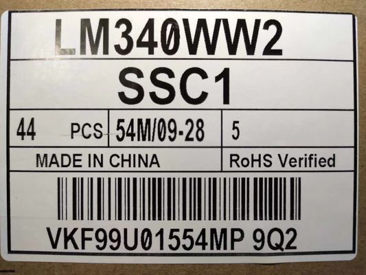 LM340WW2-SSC1 ΕΠΊΔΕΙΞΗ 34» 2560 (RGB) ×1080 300 LG ΒΙΟΜΗΧΑΝΙΚΉ LCD ΕΠΊΔΕΙΞΗ CD/M ²