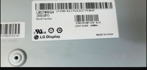 LM270WQ4-SSB3 ΕΠΊΔΕΙΞΗ 27,0» 2560 (RGB) ×1440 350 LG ΒΙΟΜΗΧΑΝΙΚΉ LCD ΕΠΊΔΕΙΞΗ CD/M ²