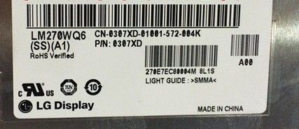 27.0» τετραγωνική Tft επιτροπή 300cd/m2 LM270WQ6-SSA1 108PPI 2560×1440