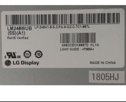 LM240WUB-SSA1 ΕΠΊΔΕΙΞΗ 24,0» 1920 (RGB) ×1200 350 LG ΒΙΟΜΗΧΑΝΙΚΉ LCD ΕΠΊΔΕΙΞΗ CD/M ²