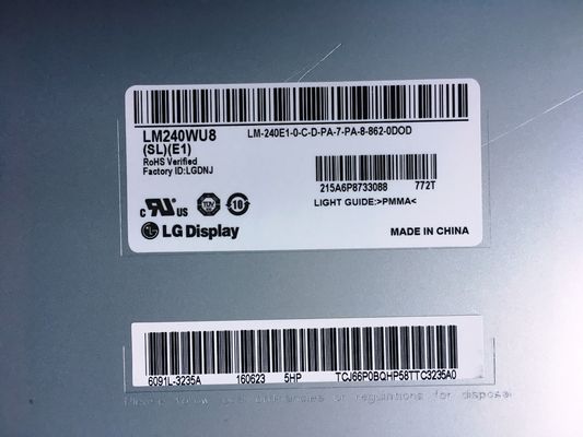 LM240WU8-SLD4 ΕΠΊΔΕΙΞΗ 24,0» 1920 (RGB) ×1200 250 LG ΒΙΟΜΗΧΑΝΙΚΉ LCD ΕΠΊΔΕΙΞΗ CD/M ²