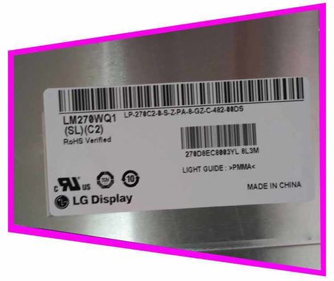 LM270WQ1-SDF1 ΕΠΊΔΕΙΞΗ 27,0» 2560 (RGB) ×1440 440 LG ΒΙΟΜΗΧΑΝΙΚΉ LCD ΕΠΊΔΕΙΞΗ CD/M ²