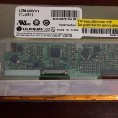 LB048WV1-TL01 LG. LCD 4,8&quot; 800 ((RGB) × 480 280 cd/m2 Βιομηχανική οθόνη LCD
