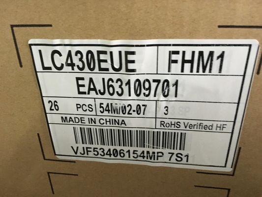 LD430EUE-FHC1 ΕΠΊΔΕΙΞΗ 43» 1920 (RGB) ×1080 300 LG ΒΙΟΜΗΧΑΝΙΚΉ LCD ΕΠΊΔΕΙΞΗ CD/M ²