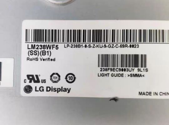 LM238WF5-SSB1 ΕΠΊΔΕΙΞΗ 23,8» 1920 (RGB) ×1080 250 LG ΒΙΟΜΗΧΑΝΙΚΉ LCD ΕΠΊΔΕΙΞΗ CD/M ²