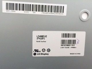 Δείκτης LG 49&quot; 450cd/m2 45PPI WLED LCD Δείκτης LD490EUE-FHB1 89/89/89/89 (τύπος.)
