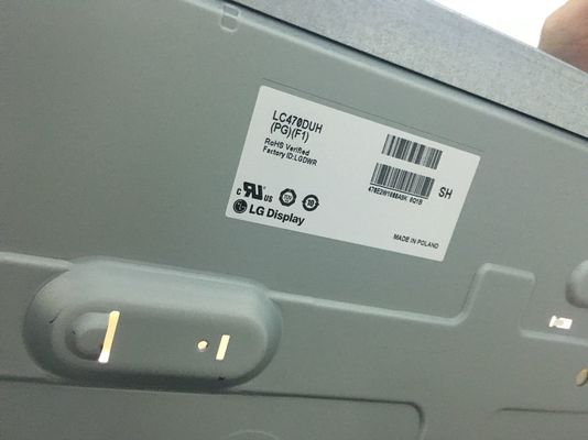 47&quot; 1920×1080 400cd/m2 46PPI Square Tft Screen LC470DUH-PGF1 89/89/89/89 (τύπος.)