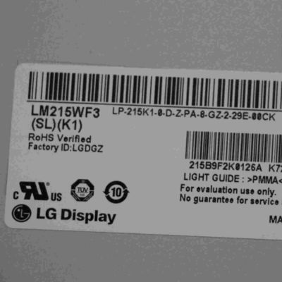 102PPI βιομηχανική επιτροπή 250cd/m2 LM215WF3-SLK1 1920×1080 WLED LCD