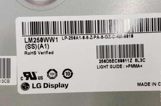 111PPI RGB ΕΠΙΤΡΟΠΉ 25,0» 2560×1080 LM250WW1-SSA1 250CD/M2 TFT LCD