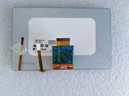 7.0&quot; 800×480 350cd/M2 134PPI Square Tft Screen LB070WV6-TD08 65/65/50/60 (Τύπος.)