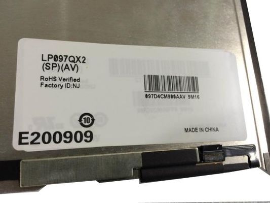 1536×2048 RGB βιομηχανική LCD επίδειξη lp097qx2-SPAV 9,7» 264PPI 440cd/m2