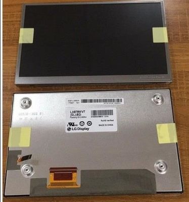 7.0» επιτροπή 133PPI WVGA LA070WV7-SL02 συμμετρίας 1000cd/m2 WLED TFT LCD