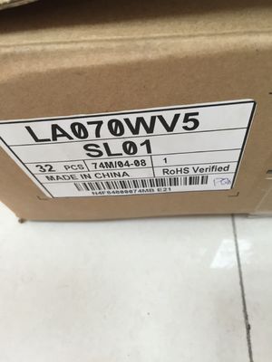 ΕΠΙΤΡΟΠΉ 133PPI WVGA LA070WV5-SL01 800×480 WLED 580CD/M2 TFT LCD