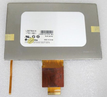 επιτροπή LA070WV4-SD01 7,0 ίντσα 800×480 SRGB 470cd/M2 133PPI WVGA TFT LCD